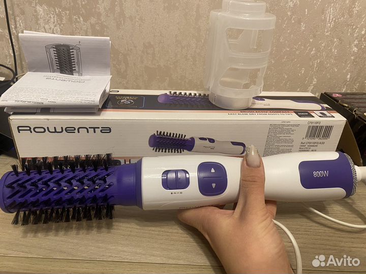 Фен щетка rowenta CF9110