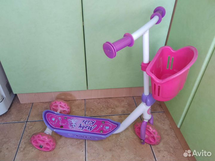 Самокат детский трехколесный