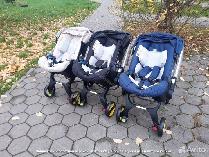 Детская коляска-автокресло 4в1 полный комплект