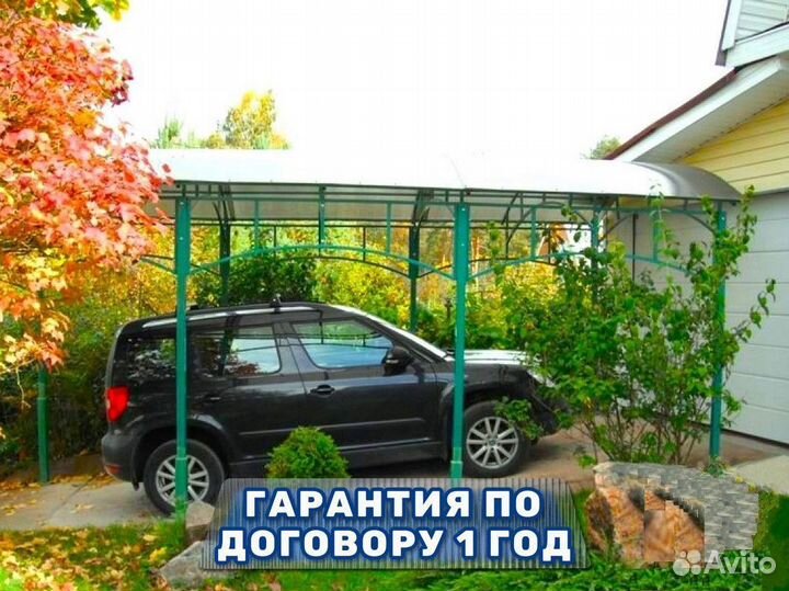 Навесы из поликарбоната. Свое производство