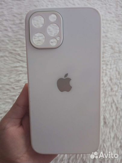 Чехол на iPhone 12 pro max белый