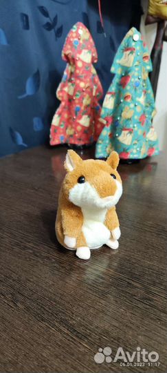 Хомяк игрушка