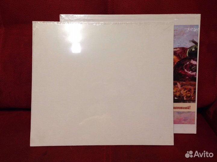 Холст грунтованный 35х40