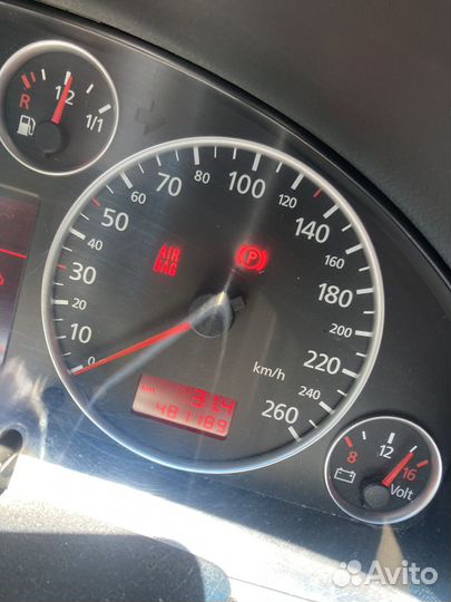 Audi A6 2.5 МТ, 2002, битый, 495 000 км