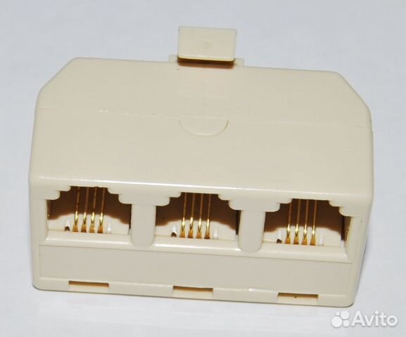 Телефонный разветвитель (тройник) RJ11