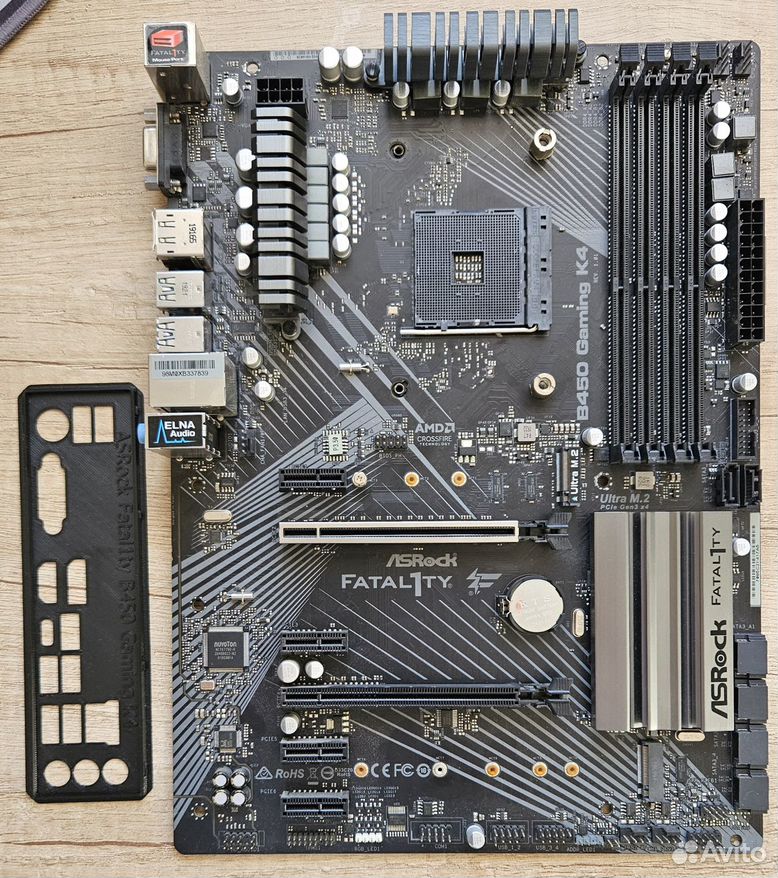 Asrock fatal1ty b450 gaming k4 am4 hot sale