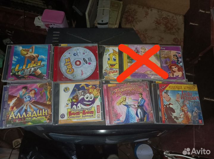 Старые игры на CD дисках на пк для девочек