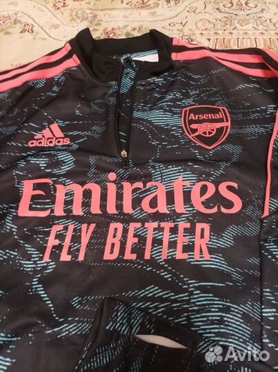 Кофта лонгслив adidas Arsenal 2022 новый