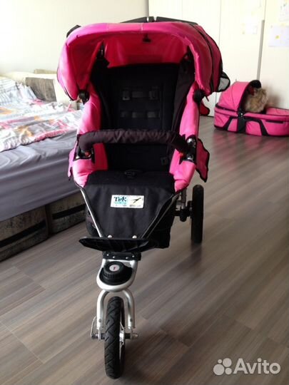 Коляска 2 в 1 для девочки