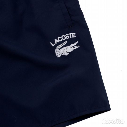 Шорты синего цвета для мужчин Lacoste