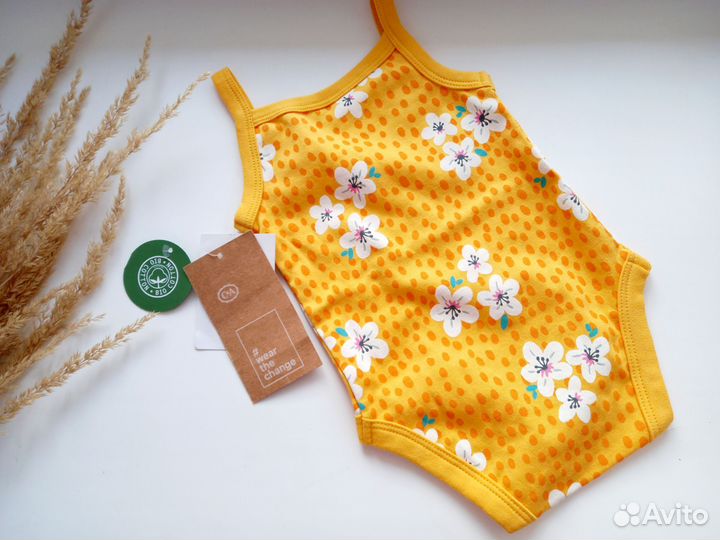 Боди майка для девочки 62 C&A