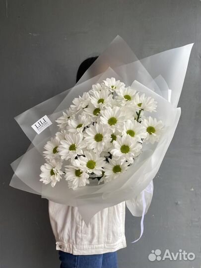 Букет из хризантем