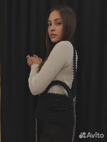 Сумка из бусин ручной работы