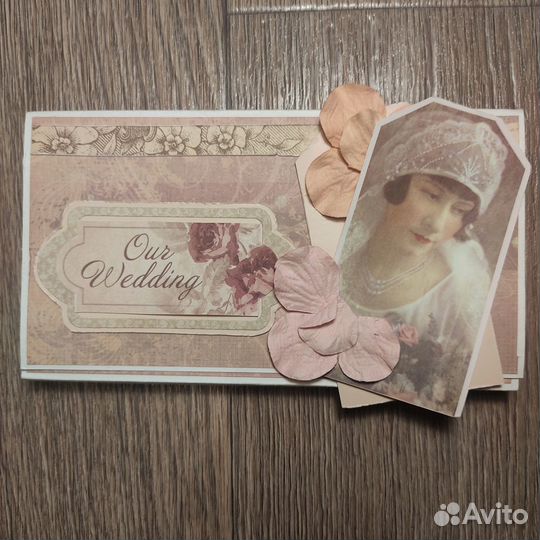 Шоколадница С днём свадьбы ручная работа