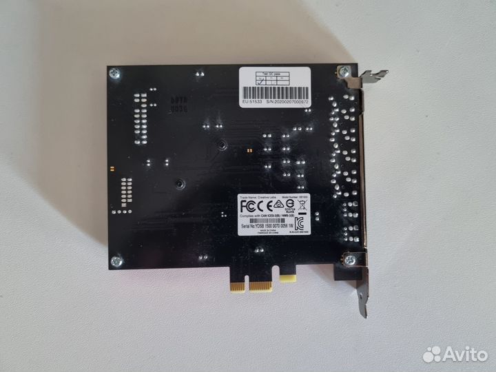 Звуковая карта Creative sound Blaster Z