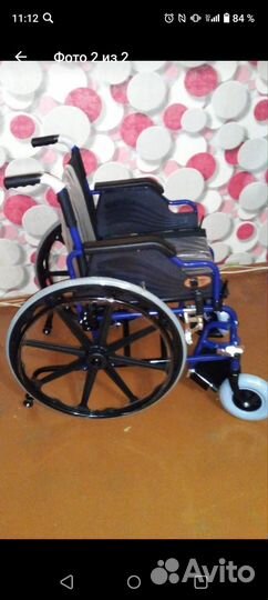 Инвалидная коляска новая