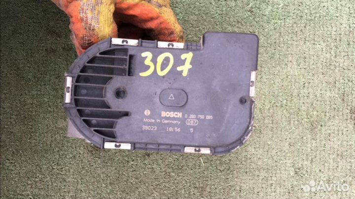 Дроссельная заслонка на Peugeot 307 1.6