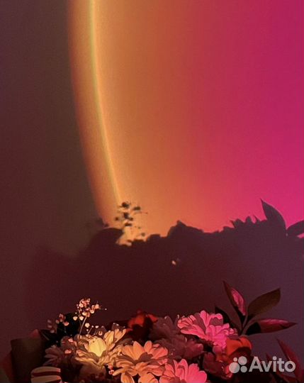 Лампа закат 16 цветов