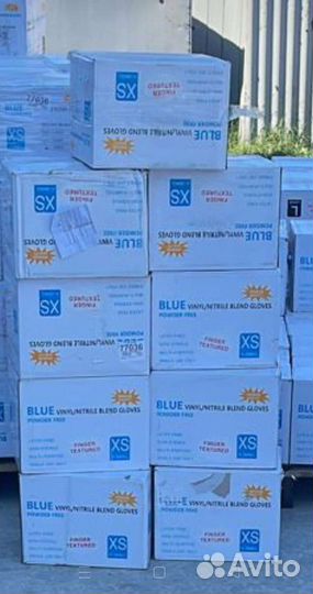 Перчатки нитриловые XS