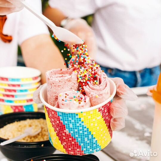 Жареное мороженое на праздничные мероприятия
