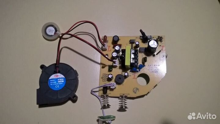Вентилятор улитка 5015 12v с платой