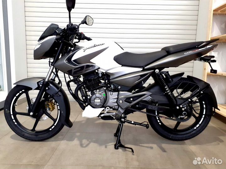 Мотоцикл bajaj Pulsar NS125 CBS белый, А1