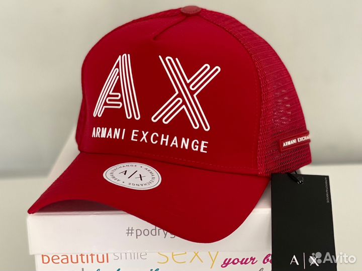 Бейсболка кепка armani exchange