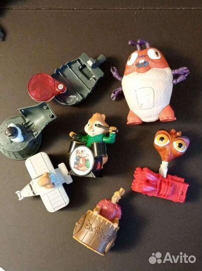 Игрушки из макдональдса 60 шт