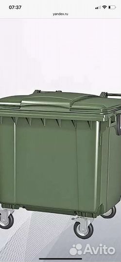Евроконтейнер для мусора 1100 литров и 240 литров