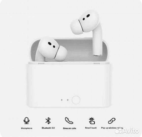 Беспроводные наушники с сенсорным управлением