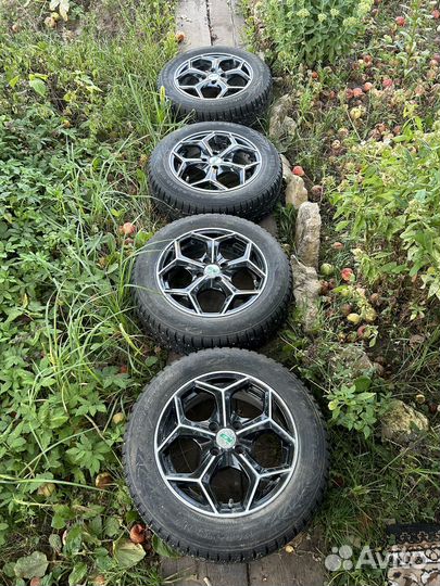 Зимняя резина r15 в сборе на литье