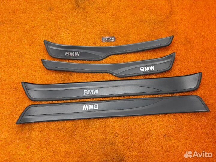 Накладка на порог салона Bmw 3-Series E90 N46B20B