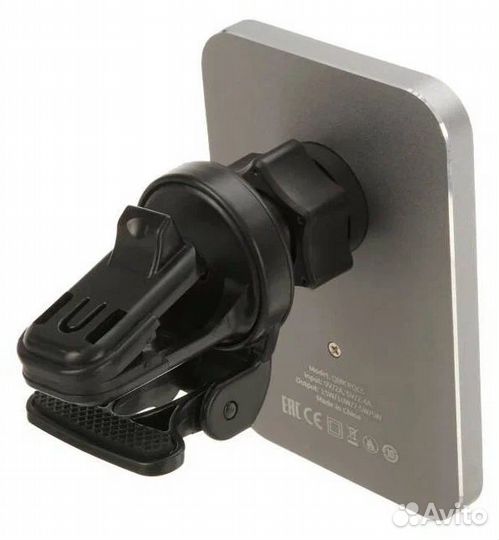 Магнитный держатель с беспроводной зарядкой Deppa