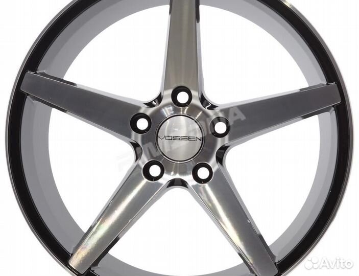 Литой диск в стиле vossen R17 5x105