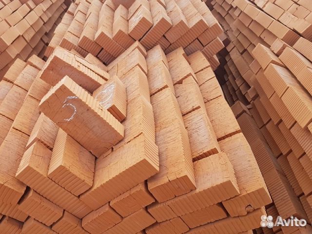 Кирпич полнотелый М100, М125, М150, М200