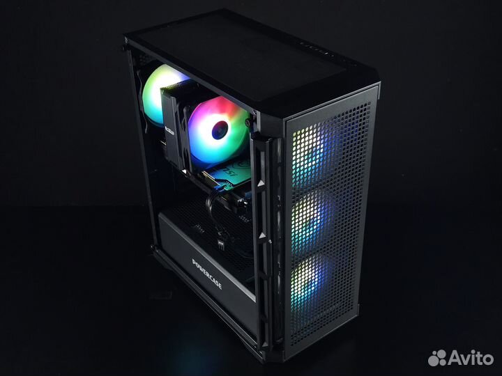 Игровой пк Ryzen 5600x, RTX 2060, DDR4, NVMe