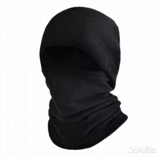 Шапка и снуд флисовая (балаклава)