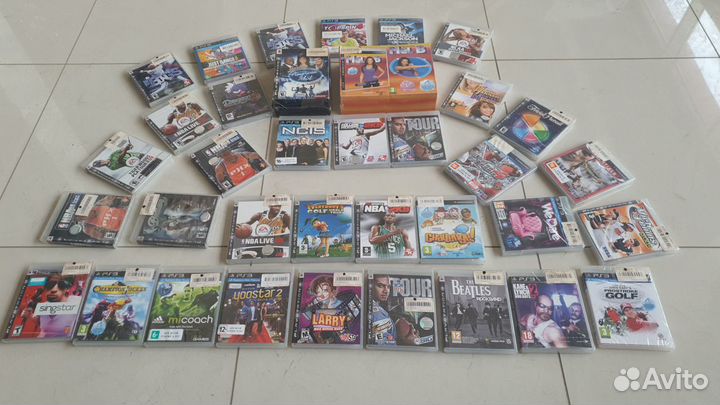 Диски PS3, Xbox One, Xbox 360, Wii