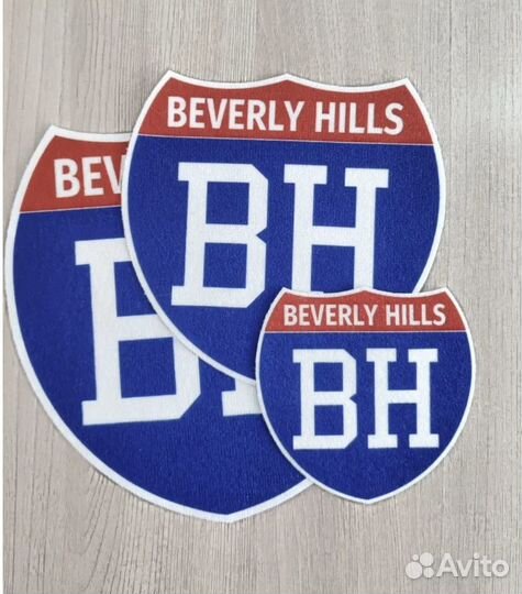 Нашивки (патчи) beverly hills на кимоно (GI)
