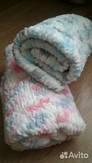 Детский плед ручной работы