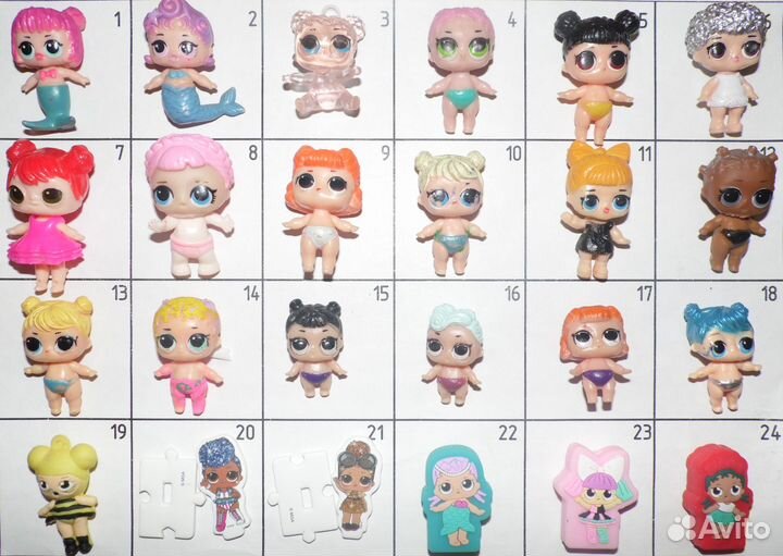 Киндеры из разных серий № 18