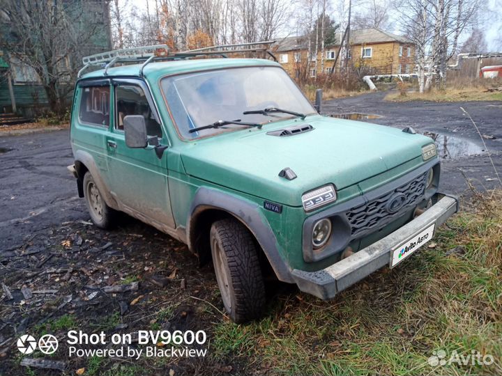 LADA 4x4 (Нива) 1.7 МТ, 1996, битый, 163 333 км