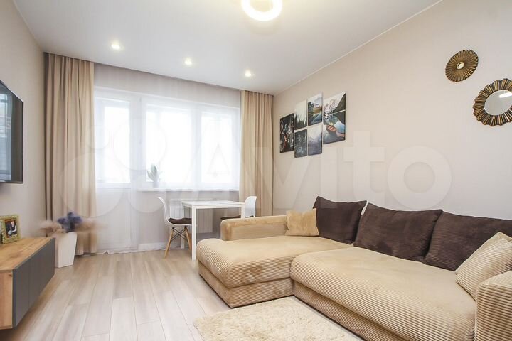 2-к. квартира, 45,4 м², 7/18 эт.