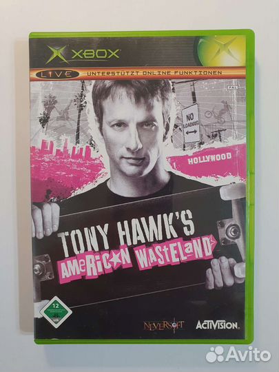Xbox origina Tony Hawks. (Лот в Резерве)
