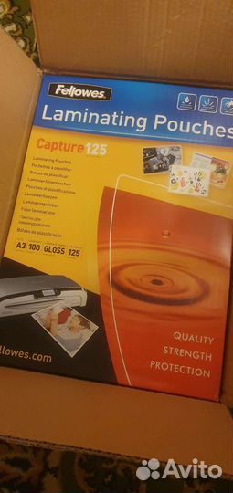 Пленка для ламинирования Fellowes A3, Capture 125