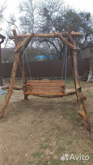 Садовые качели подвесные