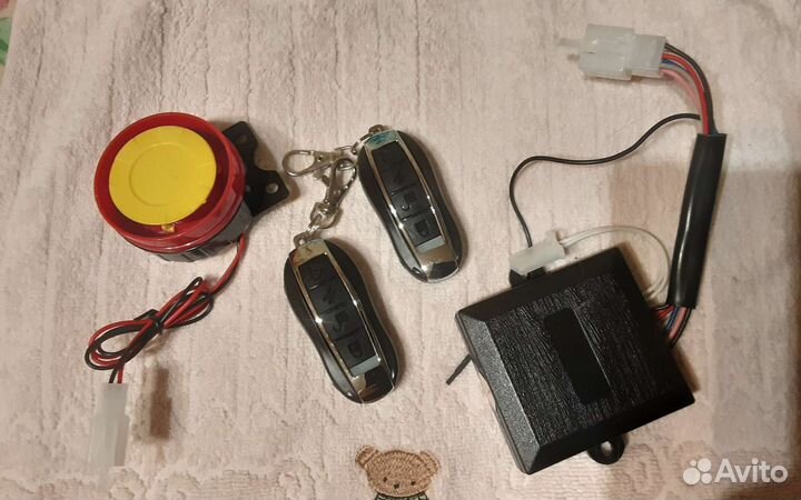 Сигнализация с автозапуском на мотоцикл