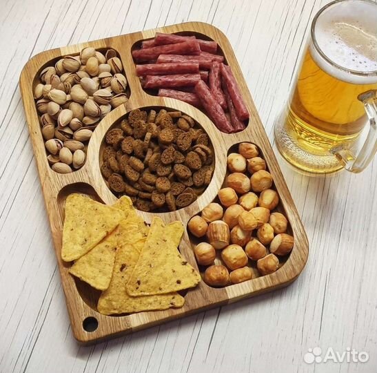 Менажница деревянная (дуб, ясень, бук)