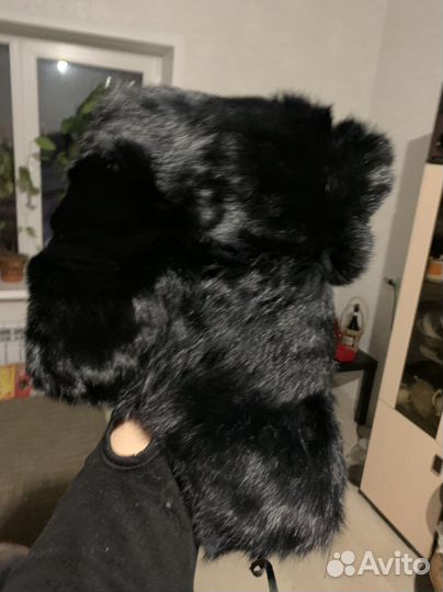 Мужская шапка из кролика р 59