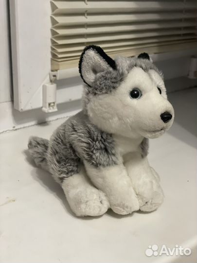 Игрушка щенок хаски